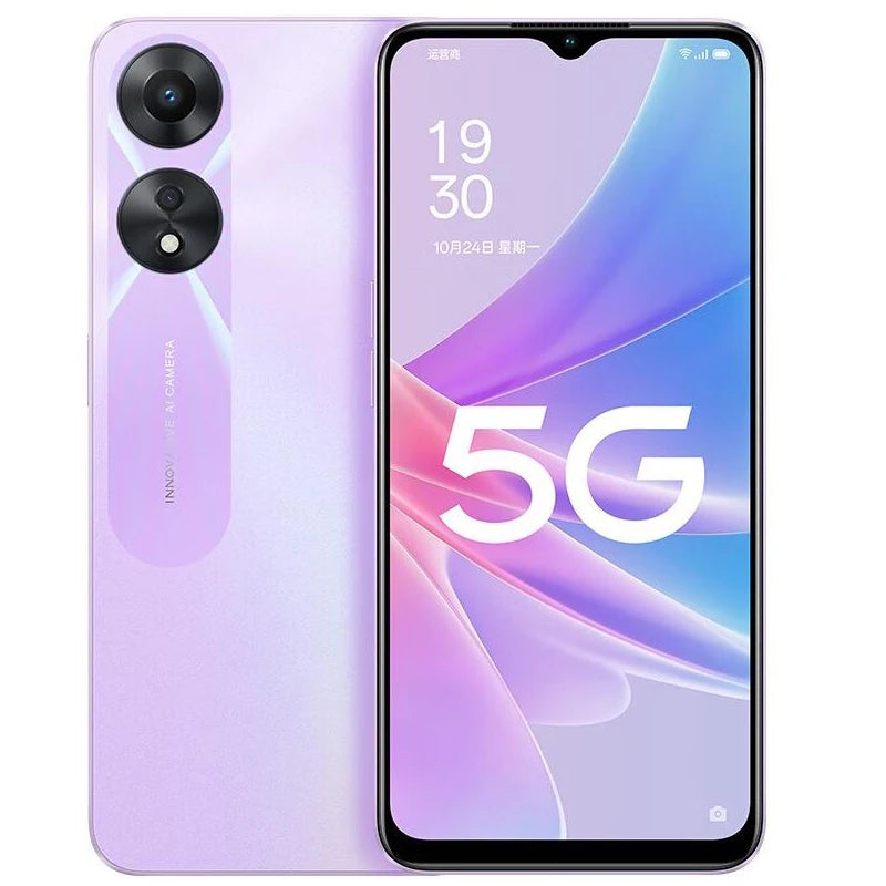 OPPO A78 5G SmartPhone Global firmware MTK Dimensity 700 ColorOS 13 RAM 6GB ROM 128GB 6.56" camera 50MP 5000mAh used phone