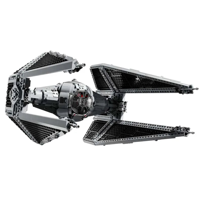 TIE Interceptor Starfighter Building Kit – 1931-Piece Technical Spaceship Model | Collector Gift Edition (2026)