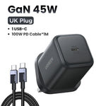 UGREEN 45W GaN Charger PD3.0 PPS QC3.0 Quick Charge For Samsung S25 S24 Ultra iPhone 17 16 15 Pro Max iPad Tablet Fast Charger