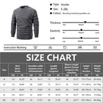 New Men's Sweater Spring Autumn Round Neck Long Sleeve Pullover Casual Sports Sweatshirt High Quality Solid Color Fleece Coat
