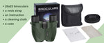 20X25 Binoculars Professional HD Pocket Waterproof Camping Observation Telescope Portable Optical Telescope Outdoor for Hunting