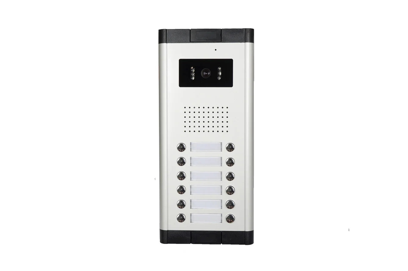 Home Video Doorbell Security Doorphone Wired 2/3/4/5/6/8/10/12 Units Apartment Two-way Audio Visual Intercom System