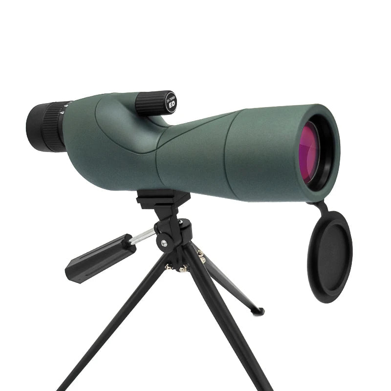 25-75x60 Zoom Spotting Scope ED Lens Powerful Monocular Bak4 Prism Telescope For Outdoor Camping Bird Watching Shooting