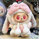 17cm Cute Mini Plush Doll'S Clothes Outfit Accessories For Korea Kpop Exo Labubu Idol Dolls shark onesie Clothing DIY Girl Gift