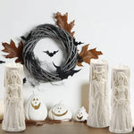 Halloween Horror Ghost Bride Groom LED Candle Electronic Light Halloween Skeleton Lamp Party Decoration Flameless Night Lights