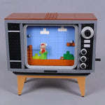 Retro Game Console Building Blocks Set – Classic Model with Joystick & Cartridges (Compatible Bricks)