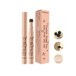 Waterproof Freckle Pen Natural Lifelike Fake Freckles Pen for Lasting Look Dot Spot Pen Makeup for Women Makep Light/Dark Brown