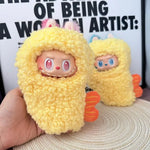 Instant Noodle Bucket Clothes For Labubu doll outfit corn milk box Travel Style Kid Toy Gift no doll