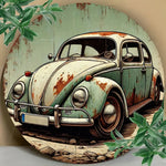 2D Metal Sign - Retro Wall Decor for Home, Bar | Classic Car Enthusiast Gift, Thanksgiving, Halloween, Metal Wall Art Decor