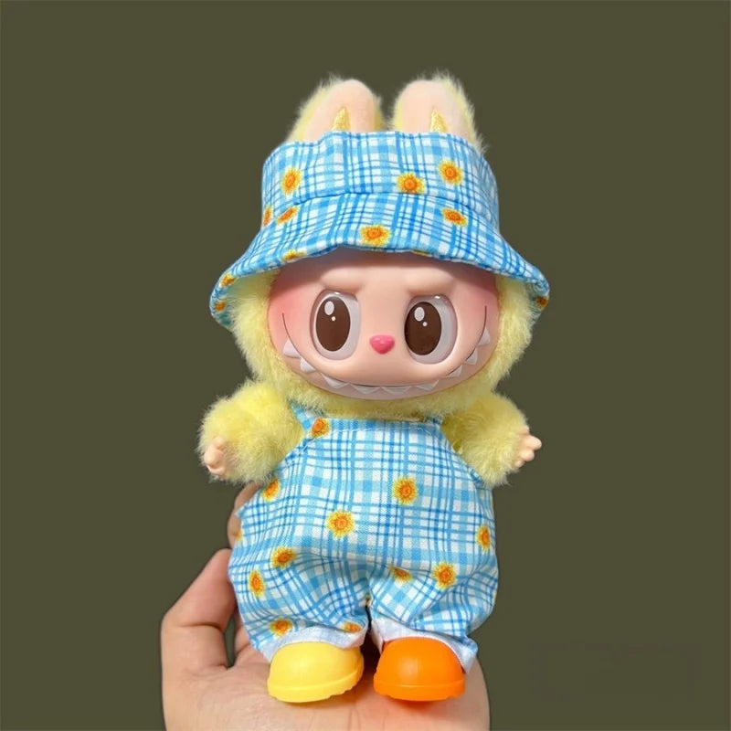 New Mini Doll'S Clothes Outfit Accessories for 17cm Labubu Sweater Clothing Suit Accessories Gift