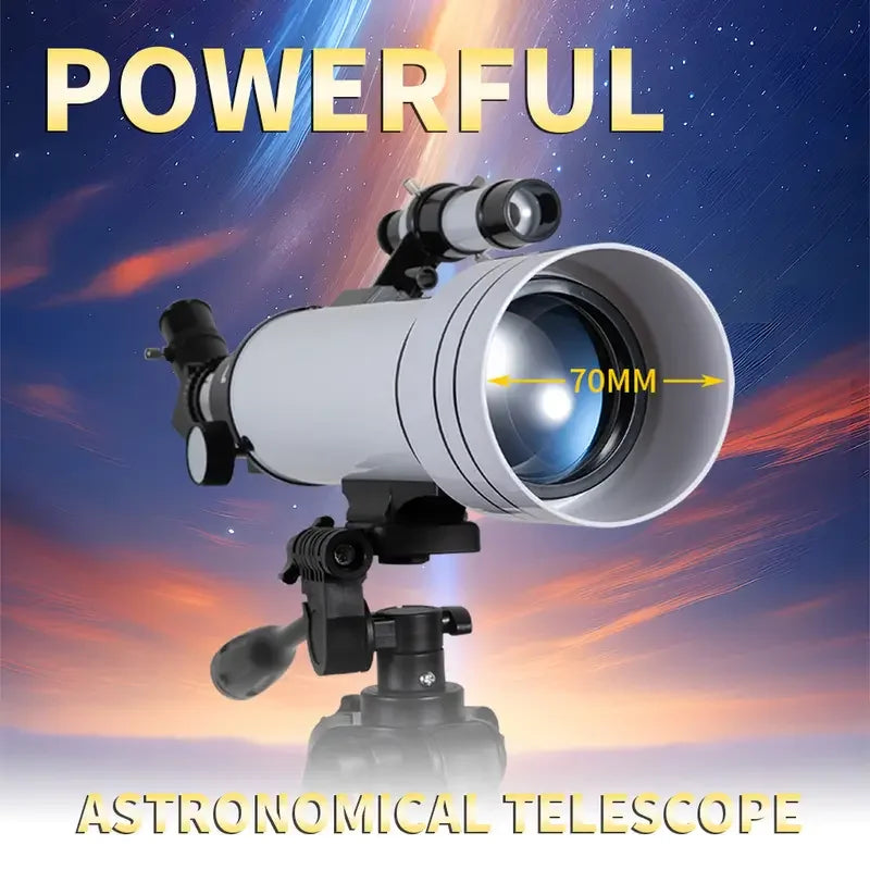 BORWOLF  F40070M  Professional High-definition Astronomical Telescope 200X To See The Moon and Stars Bird Watching Monocular