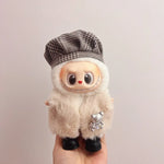 New Labubu Clothing Popular New Products Fashion Velcro 17cm Doll Cute Dress Casual Set Skirt Plush Toy Clothing