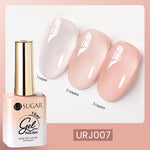 UR SUGAR 15ml Blood Red Jelly Gel Nail Polish Translucent Color Crystal Nude Gel Nail Art Varnish For Fall Winter Manicure