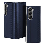 DUX DUCIS Full Protection Business Flip Leather Case for Samsung Galaxy Z Fold 7 6 5 5G Card Pocket Magnetic Closure Cover