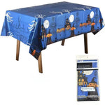 1Pcs Halloween Skeleton Pumpkin Spider Tablecloth Halloween Ghost Festival Day of The Dead Prank Party Carnival Party Decoration