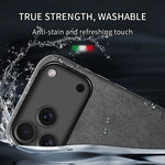 Premium Genuine Italy Imported Alcantara Magnetic Case for iPhone 17Pro 17Air 17 Pro Max with MagSafe Business Soft Touch Cover