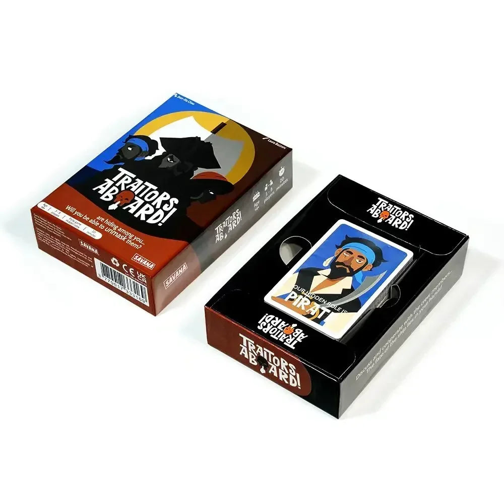 Traitors Aboard – Award-Winning Secret Identity Party Game |