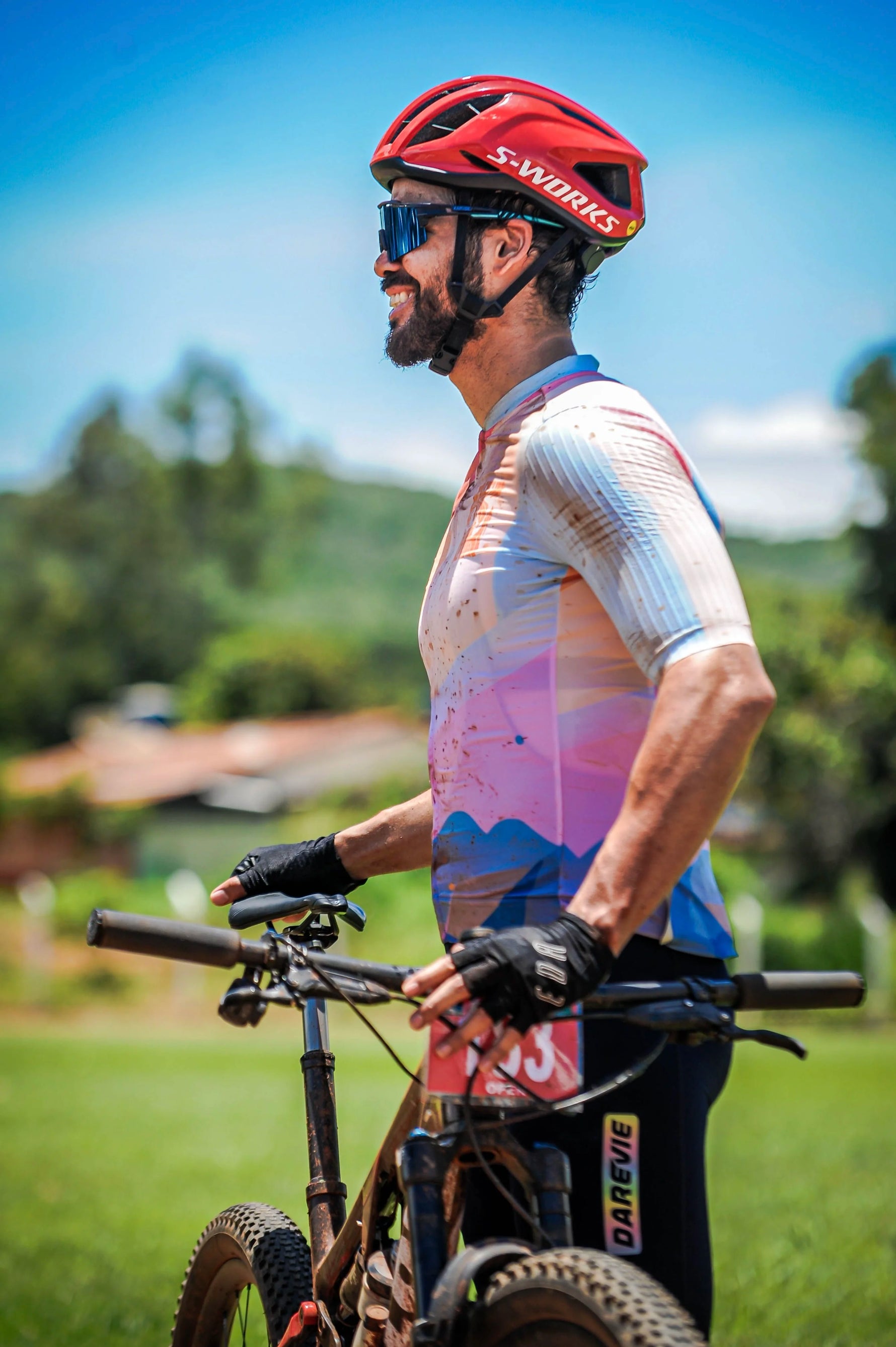 DAREVIE AERO Man Cycling Maillot High Speed Slim Fit Cycling Jersey Man 2025 Aerodynamics Cycling Clothes for Men Quick Dry