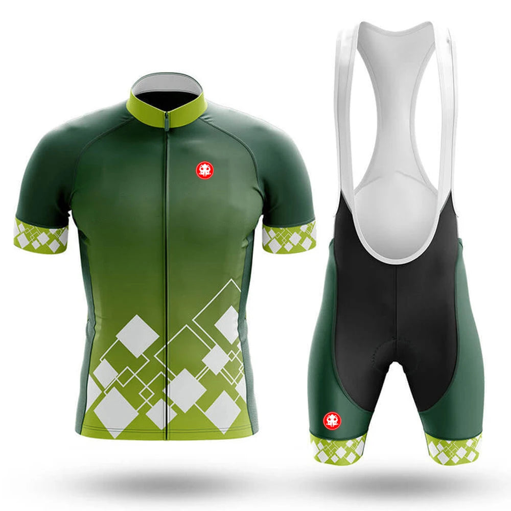 2025 Kraken Octopus Men’s Cycling Jersey Set – Short Sleeve Road & MTB Bike Clothing, Summer Bicycle Wear with Bib Shorts