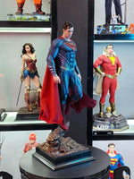 DC Justice League Superman Cold Cast Resin Statue - Museum Grade GK Figure, Hand Painted Collectible Model Gift