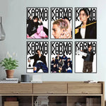 STRAYKIDS 4th Studio Album 'KARMA' Concept Photos Poster Bedroom Living Room Modern Art Home Decoration Wall Painting Gifts