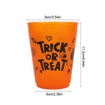 8-24Pcs Halloween Drinking Cups Boo Skull Plastic Juice Cocktail Cup for Halloween Party Home Table Decoration Supplies