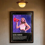 Singer O-Olivia R-Rodrigo Album Poster Wall Art Painting For Home Room Decoration Bedroom Wall Decor Canvases Waterproof Posters