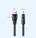 UGREEN HDMI 2.1 Cable 8K 60Hz 48Gbps Earc Ultra High-Speed HDMI-Compatible Cable for Xiaomi TV Box Laptop Projector PS4 PS5