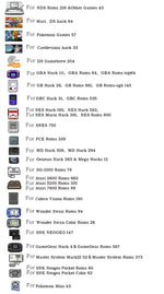 NDS 7800 IN1 Game Collection R4 3DS Flash Card Pixel Zelda Theme Handheld Game Card Gift Collection Play Suitable
