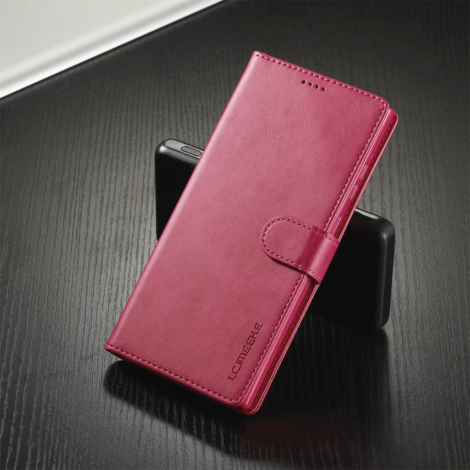 Leather Case for Samsung Galaxy S23 S24 S25 FE Ultra Plus Edge A07 A17 A35 A55 A06 A16 A26 A36 A56 5G Flip Wallet Card Holder