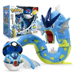 Pokemon Ball Deform Mewtwo Figure Pokeball Action Figurine Pikachu Charizard Gengar Blastoise Greninja Eevee Poke Child Toy Set