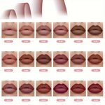 6pcs Velvet Matte Lip Liner Pencils Set Long-Lasting Non-Drying Perfect for Lining Filling Lips Versatile for All Skin Typ