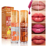MLSMILE Duck Lip Plump Lip Oil Moisturizing Lip Gloss Mirror Water nature long-lasting  Gloss Gloss Pearl Lip Glaze Set