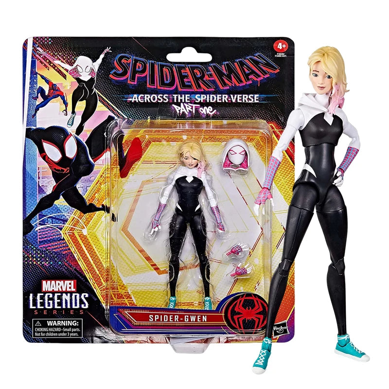 Hasbro Spider Man 2099 Miguel O Hara legends Venom Deadpool Action Figure Toys Change Face Statue Model Doll kids for Toy Gift