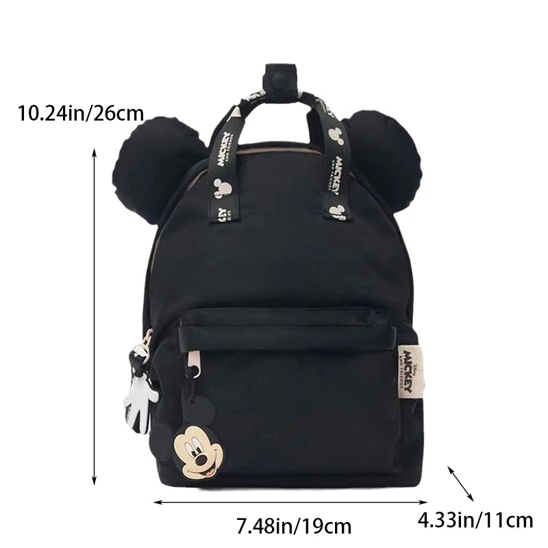 New Fashion Disney Mickey Mouse Backpack Lightweight Schoolbag For Kids Cut Backpack For Kindergarten Unisex
