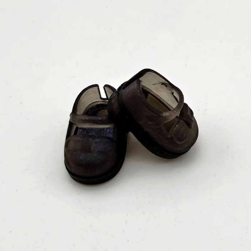 Mini Labubu Doll Shoes for 10cm Labubu 4.0 The Monsters Pin for Love Series Doll Clothes Accessories Plush Doll's Clothing
