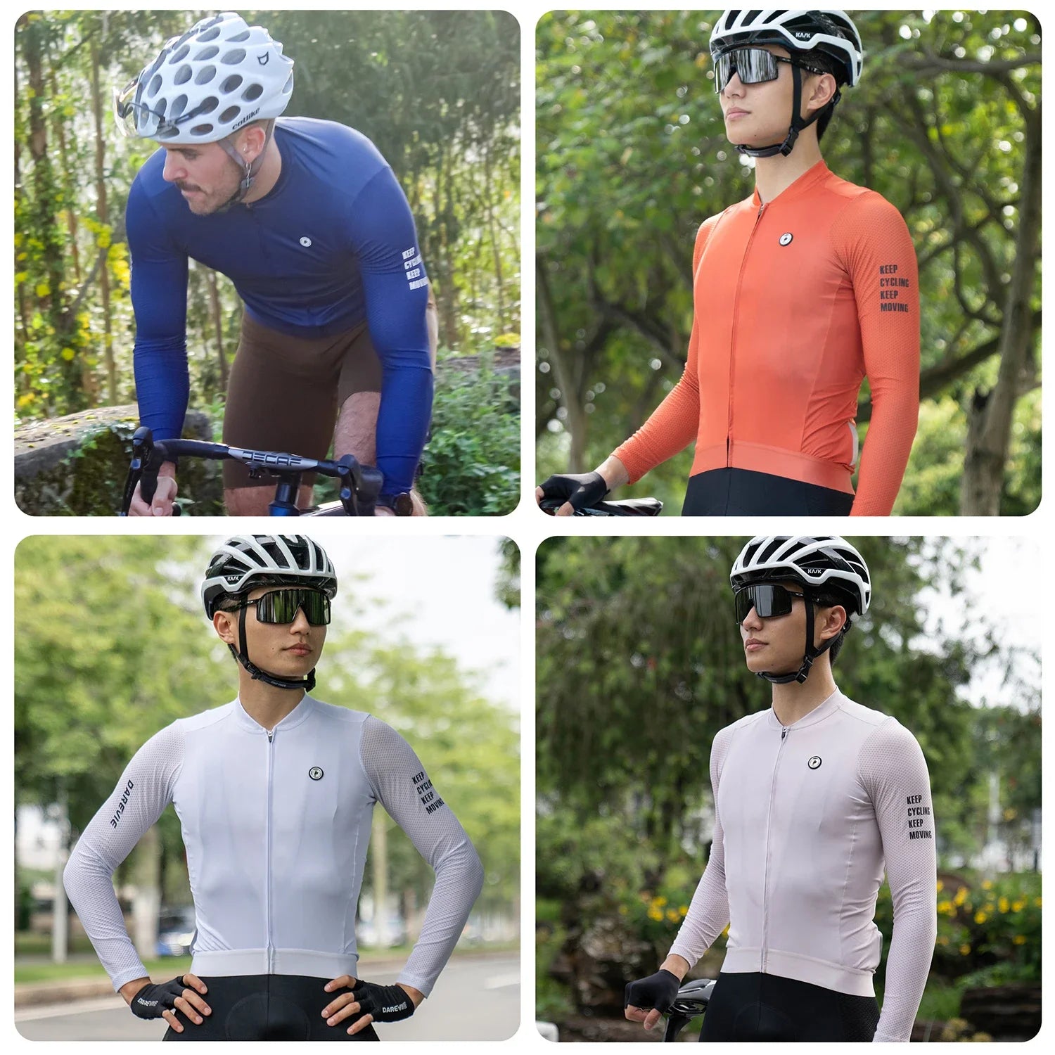 Cycling Jersey Small  Training Level Men Women Long Sleeves Cycling Jersey Breathable Man Cycling Maillott