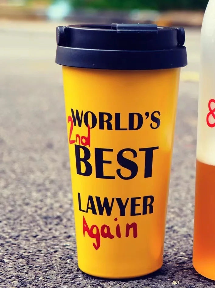 “Better Call Saul”Water Cup Yellow Coffee Cup Stainless Steel Car Insulated Cup“Breaking Bad”