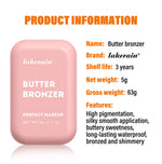 Professional Makeup Powder Blush 12HR Wear Vegan Formula Blusher Makeup Blush in Bar Cosmetics Palette Powder Pink Cream Face