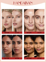 Air Cushion Foundation Light Natural Moisturizing Concealer Whitening Oil-control Women Base Long-lasting Makeup Korean Cosmetic