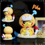 TOMY Pokemon Funny Funny Freak Pikachu Bulbasaur Charmander Squirrel PVC Anime Action Figure Model Doll Toy Boy's Gift