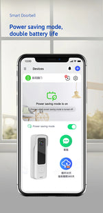 2024 New electronic doorbell. 100 degree wide-angle lens, Supports cloud storage function, Ultra-low power consumption