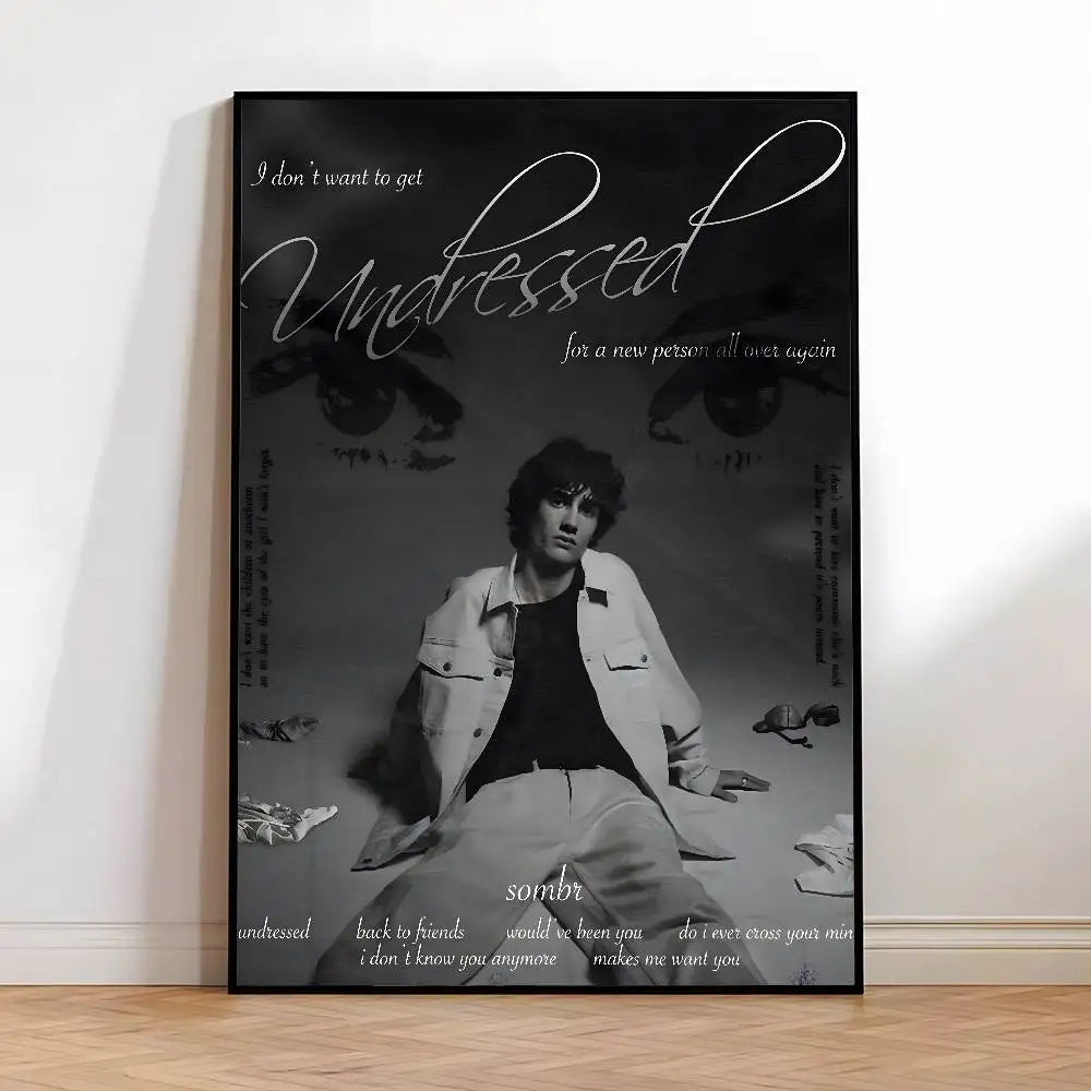 Popularity soars S-Sombr S singer Poster HD posters Self-adhesive waterproof ideal for living room bedroom bar decoration