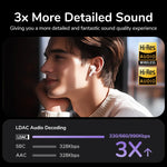 UGREEN LCD Full Color Smart Screen Wireless TWS Bluetooth Earphones Earbuds 52dB Active Noise Cancelling ANC In Ear Headphones