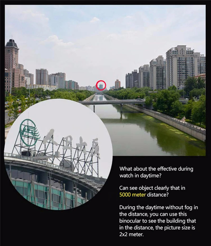 COMET 8x42 10X42 Powerful Binoculars Long Range Waterproof Bak4 Telescope Night Vision High Clarity For Tourism Hunting Camping