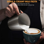 DEVISIB 4 in 1 Multi-function Milk Frother Electric Hot and Cold for Making Latte Cappuccino Coffee Chocolate Kitchen Appliances