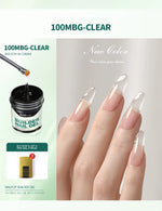 Nailpop Professional Builder Gel UV Hard Gel for Nail Strengthen Quick Building Long Lasting Soak Off Extension Gel 30/100g