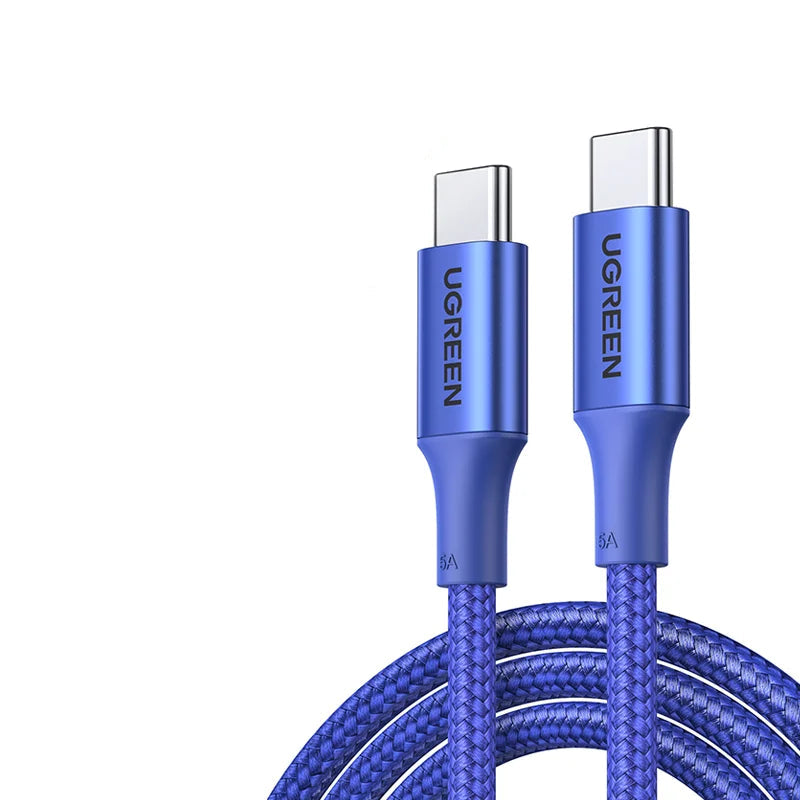 【New-in Sale】UGREEN USB Cable 100W Type C to Type C for MacBook Samsung PD100W USB Type C Fast Charging Cable Cord QC4.0 USB C