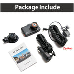 4K+2K Front and Rear Dash Cam Built-in WiFi 3 Inch IPS Car Video Camera WDR Night Vision G-Sensor 24H Parking Mode APP Control
