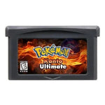 Pokémon GBA-Spielkassetten – Emerald, Seaglass, Rouge Recharged, Yellow Lunar & Dark Violet für die Game Boy Advance-Konsole